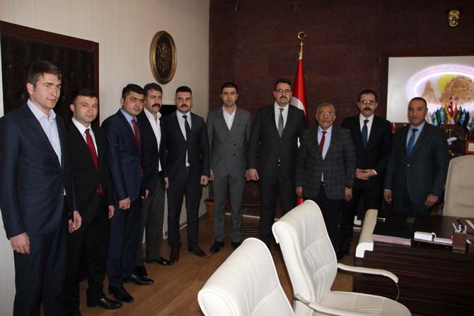 Ülkü Ocaklarından Uçhisar Belediye Başkanı Karaaslan’a ziyaret